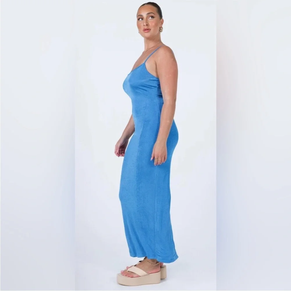 Princess Polly Blue Maxi Dress - Picture 3 of 5